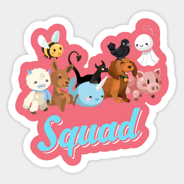 Squad Sticker by highrise